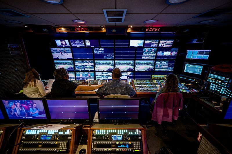Teams - sports broadcasting control room