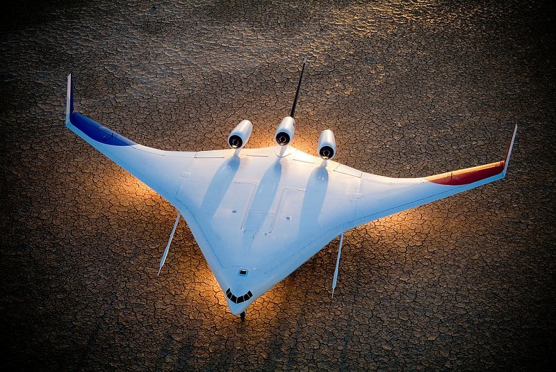 Climate - blended wing body aircraft concept